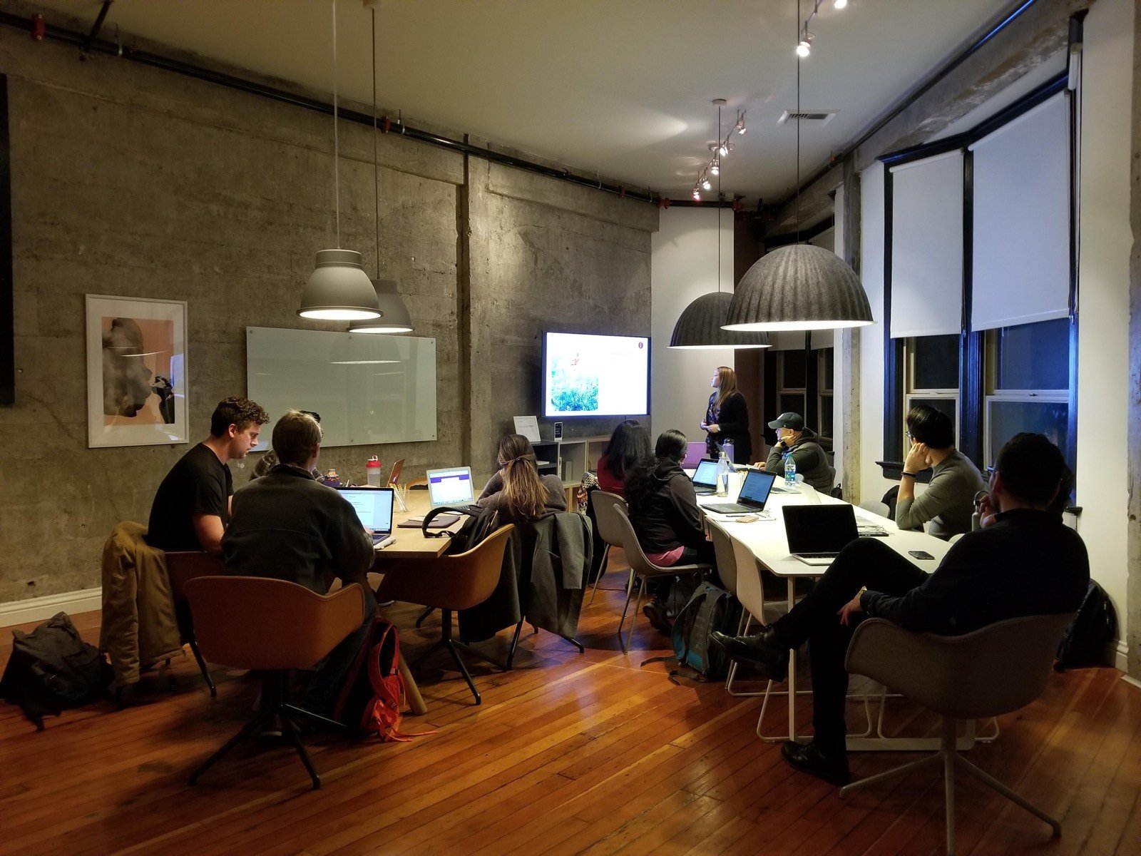 ExtTech team working together in the studio